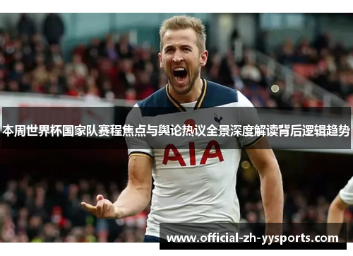 本周世界杯国家队赛程焦点与舆论热议全景深度解读背后逻辑趋势 本周世界杯国家队赛程焦点与舆论热议全景深度解读背后逻辑趋势